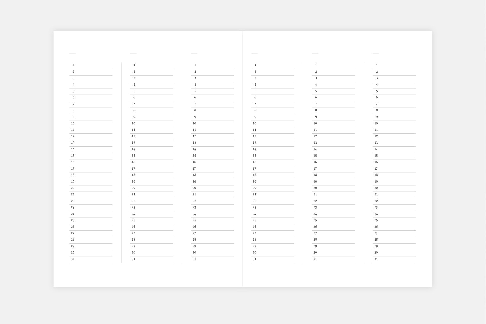Planner KLASYK – ocean, Papierniczeni, design artykuły biurowe, domowe biuro