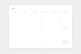 Kalendarz KLASYK MMXXIV – antracyt, Papierniczeni, kalendarz 2024, papierniczy design