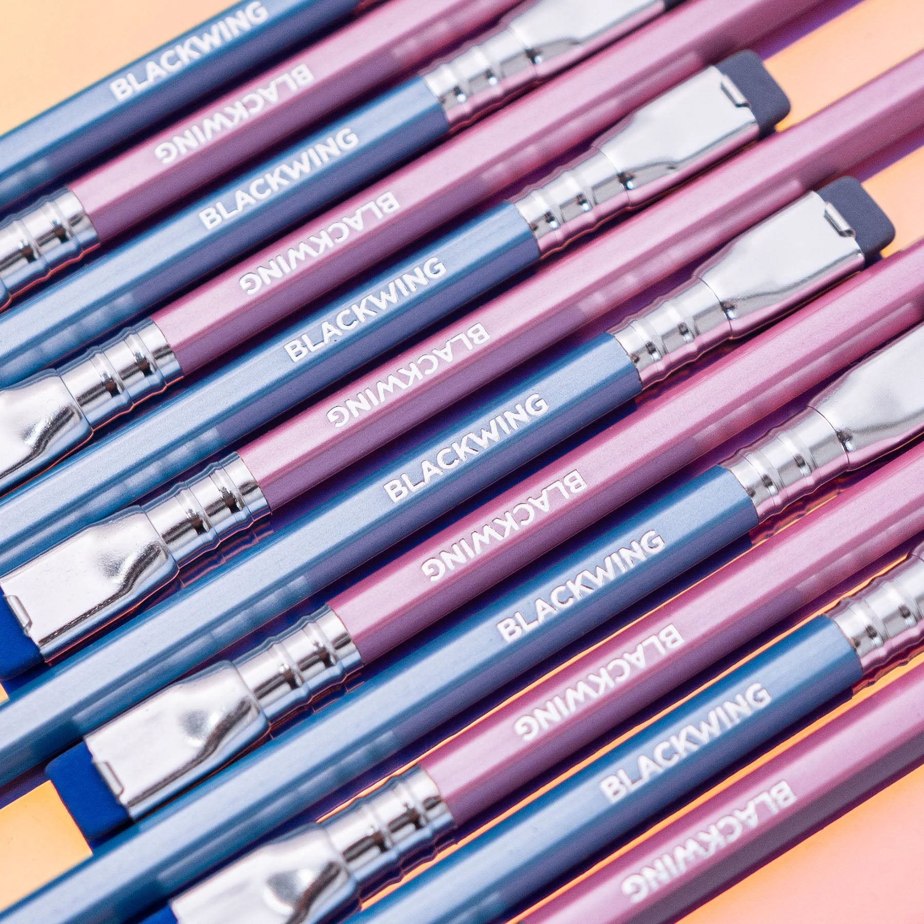 Ołówki Blackwing pearl blue – 12 szt., Blackwing, papierniczy design