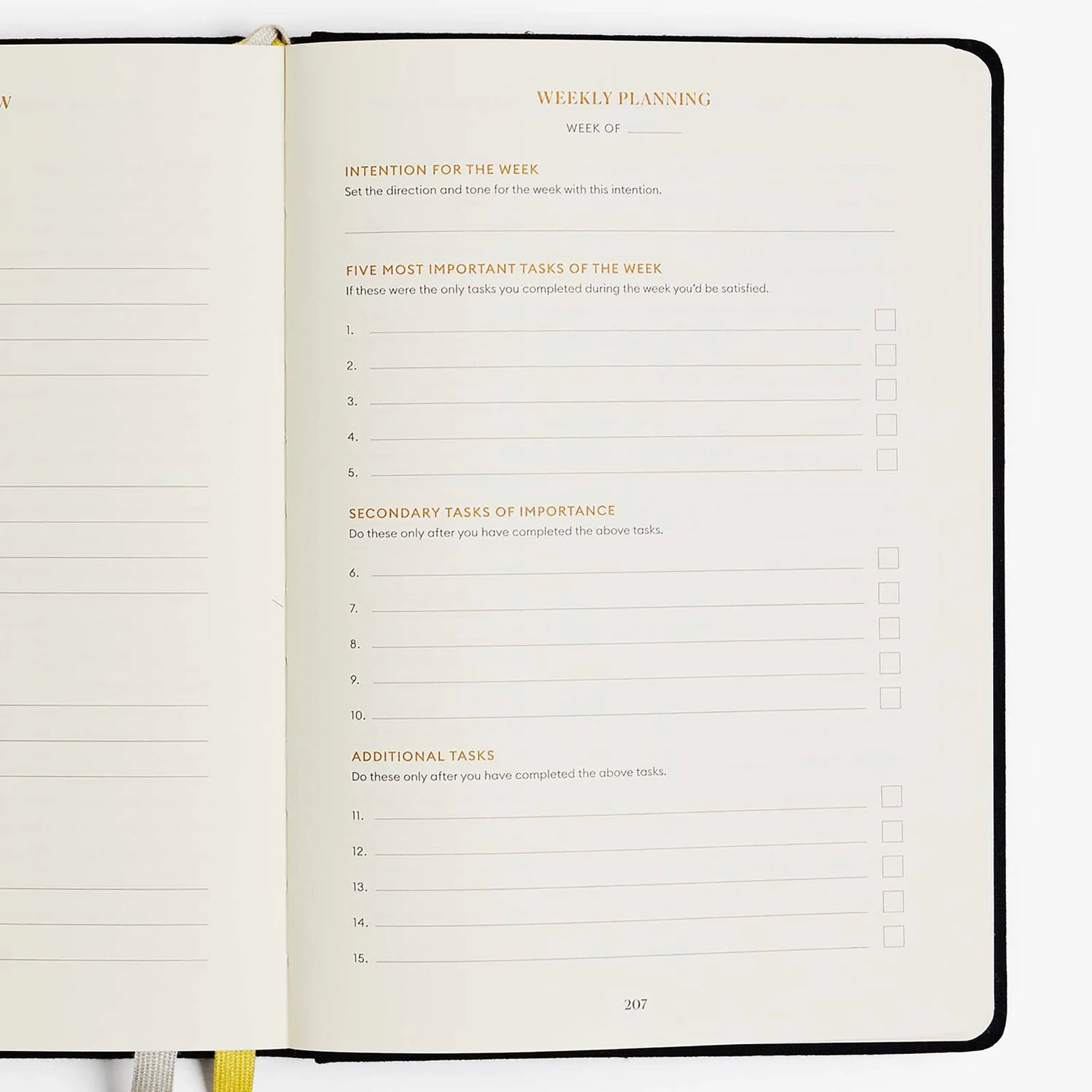 Productivity Planner, Intelligent Change, papierniczy design