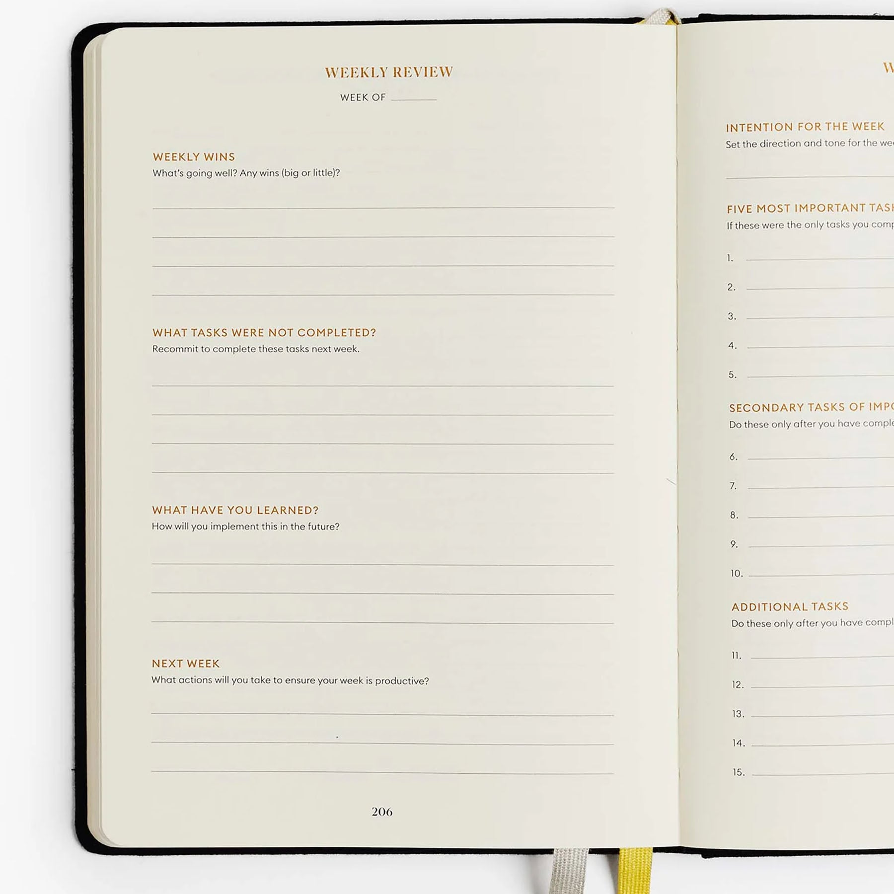 Productivity Planner, Intelligent Change, papierniczy design