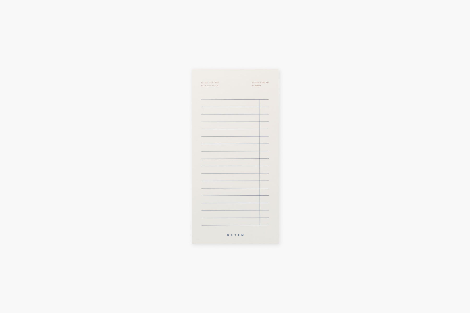 Milo pad – to do, Notem, papierniczy design