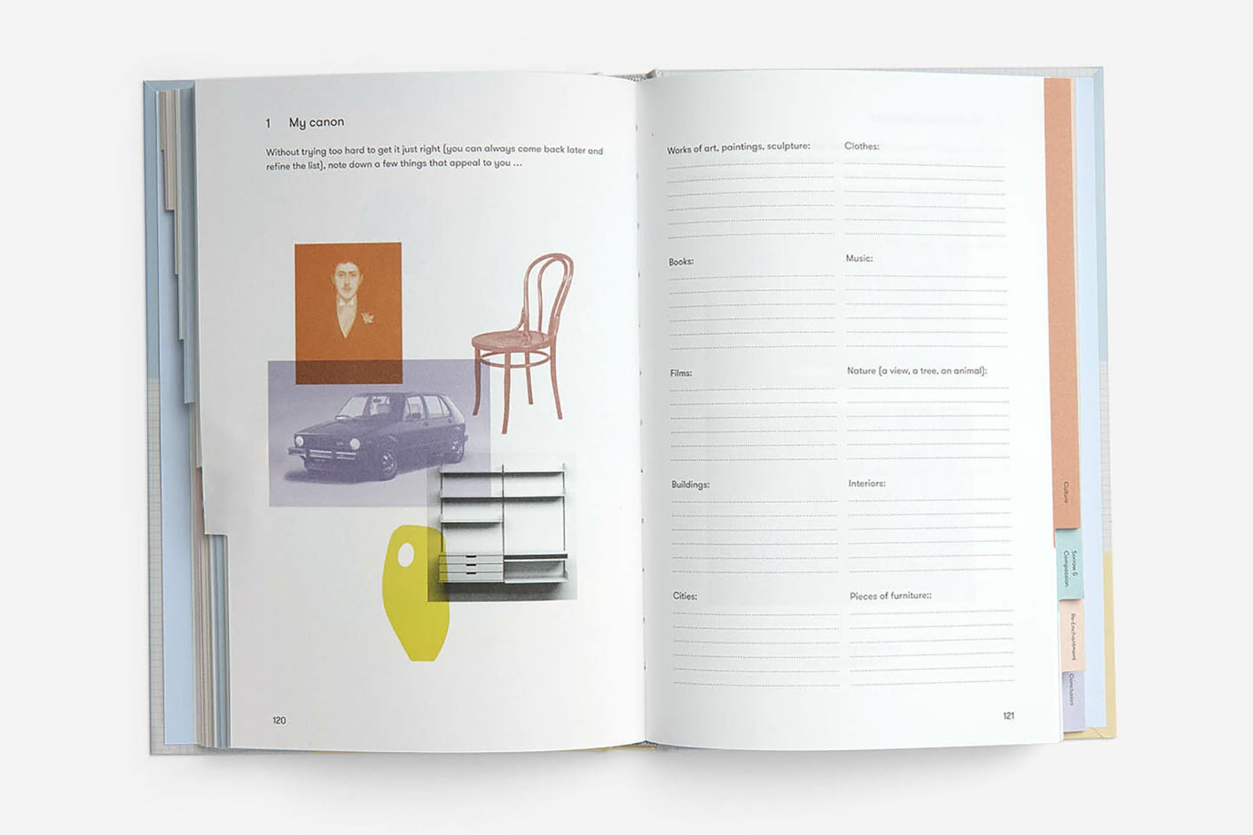 Who I Am?, The School of life, papierniczy design, notes rozwojowy
