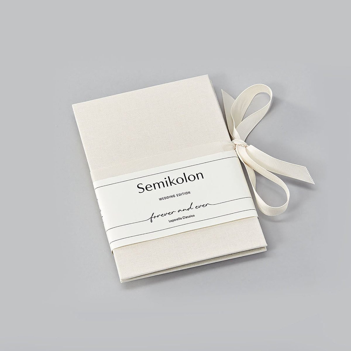 Harmonijkowy album na zdjęcia – kremowy, Semikolon, papierniczy design