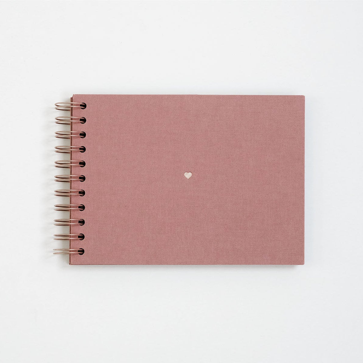Album na zdjęcia MINI z serduszkiem – woda różana, KAIKO, księga gości na ślub, papierniczy design