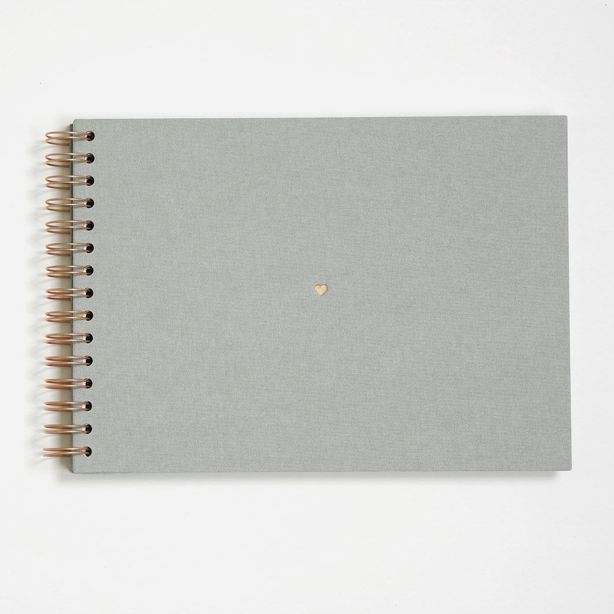 Album na zdjęcia z serduszkiem – góry, KAIKO, księga gości na ślub, papierniczy design