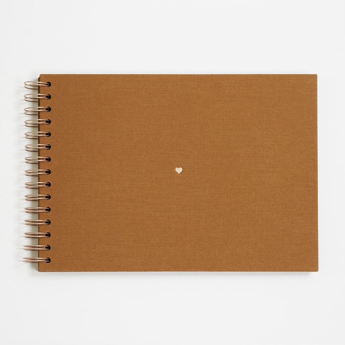 Album na zdjęcia z serduszkiem – syrop klonowy, KAIKO, księga gości na ślub, papierniczy design
