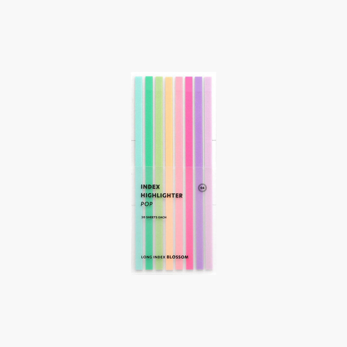 Zakładki samoprzylepne – kolorowe, ICONIC, papierniczy design