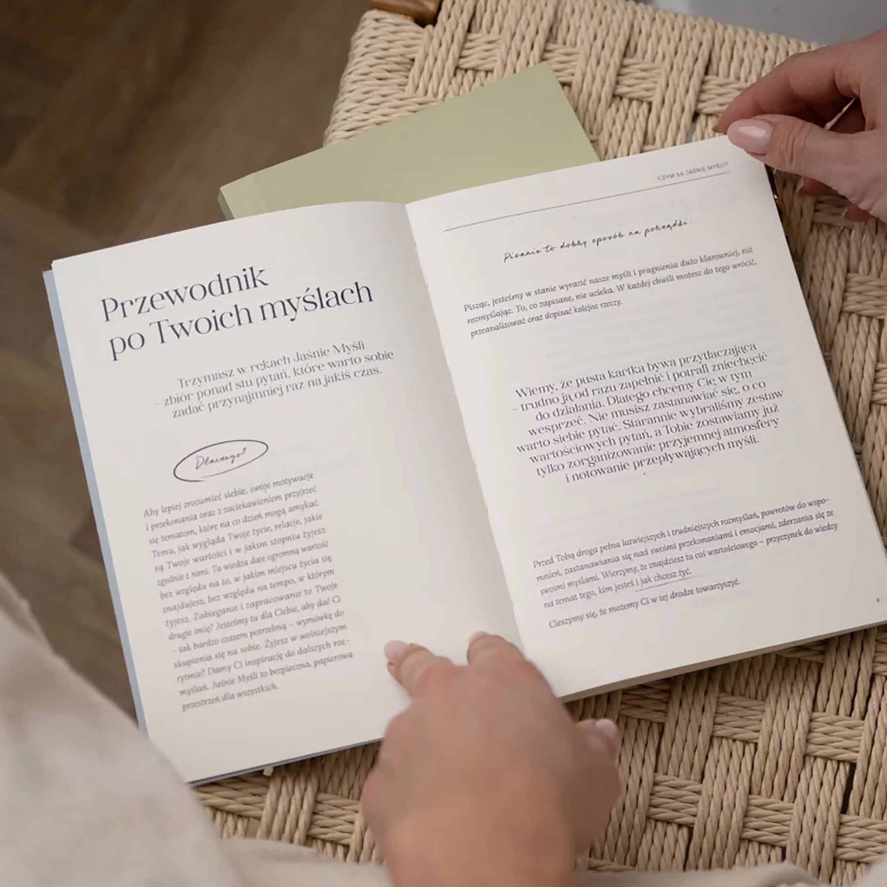 Dziennik Jaśnie Myśli – kawowy, Jaśnie Plan, papierniczy design
