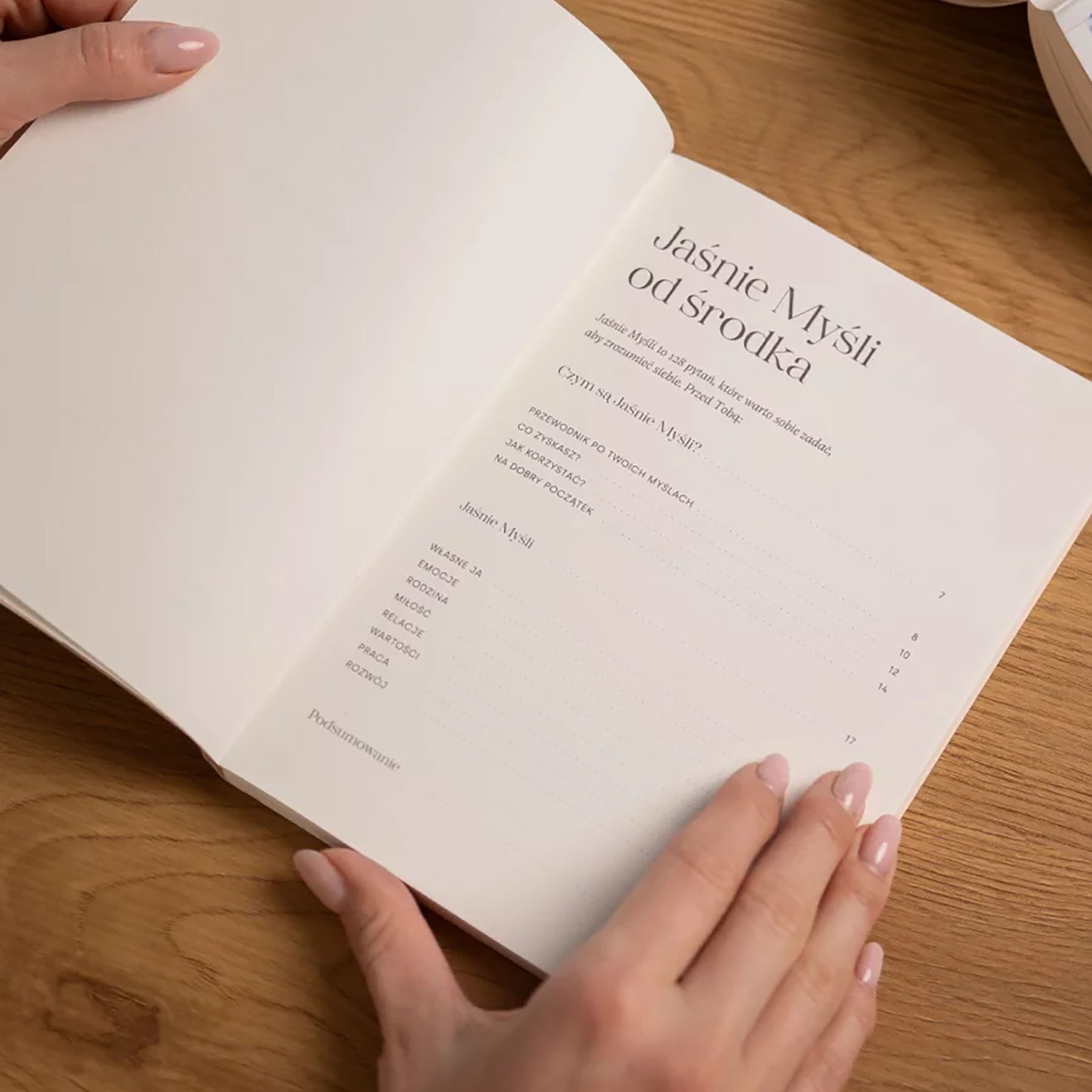 Dziennik Jaśnie Myśli – kawowy, Jaśnie Plan, papierniczy design