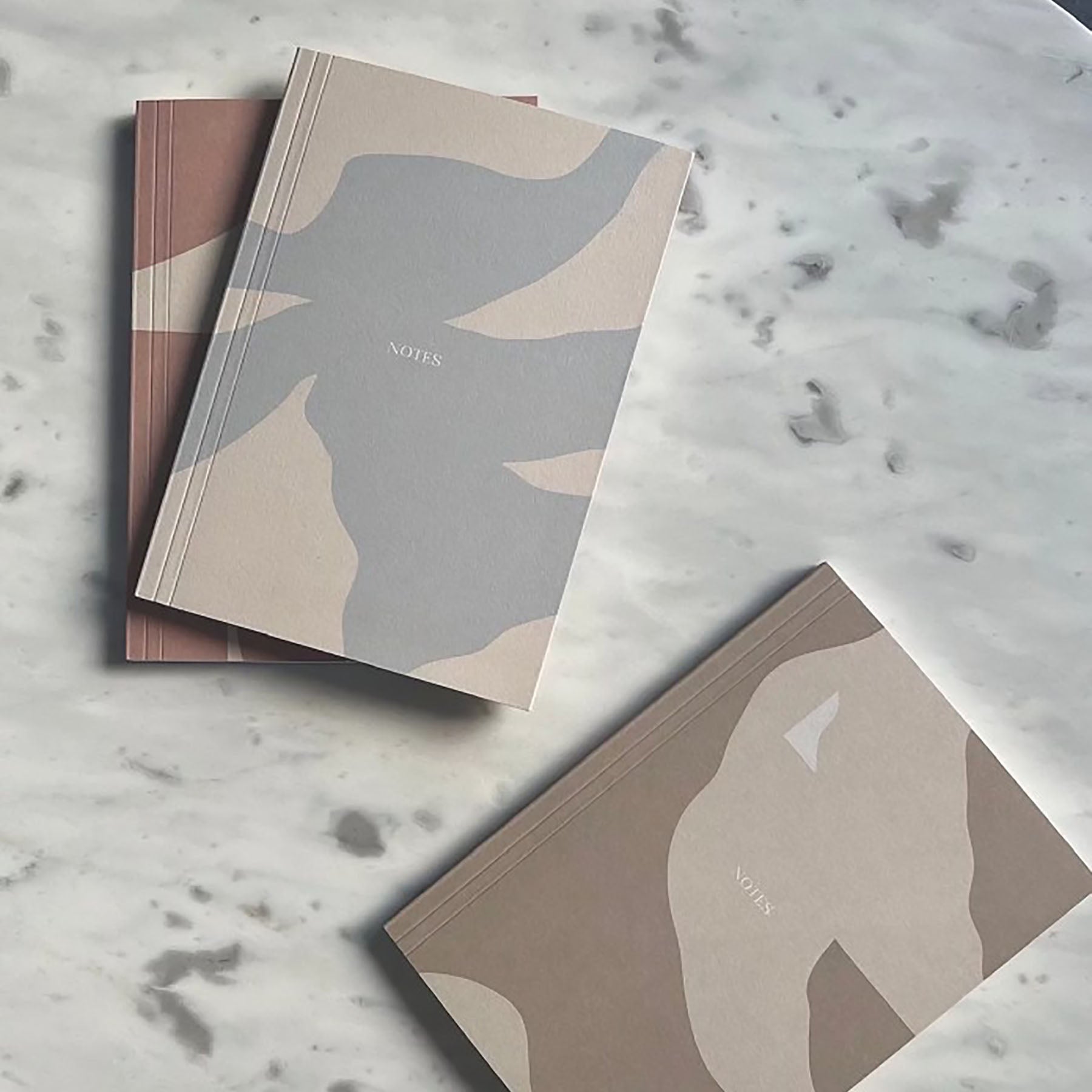 Notes w kropki – beżowy, Jaśnie Plan, papierniczy design