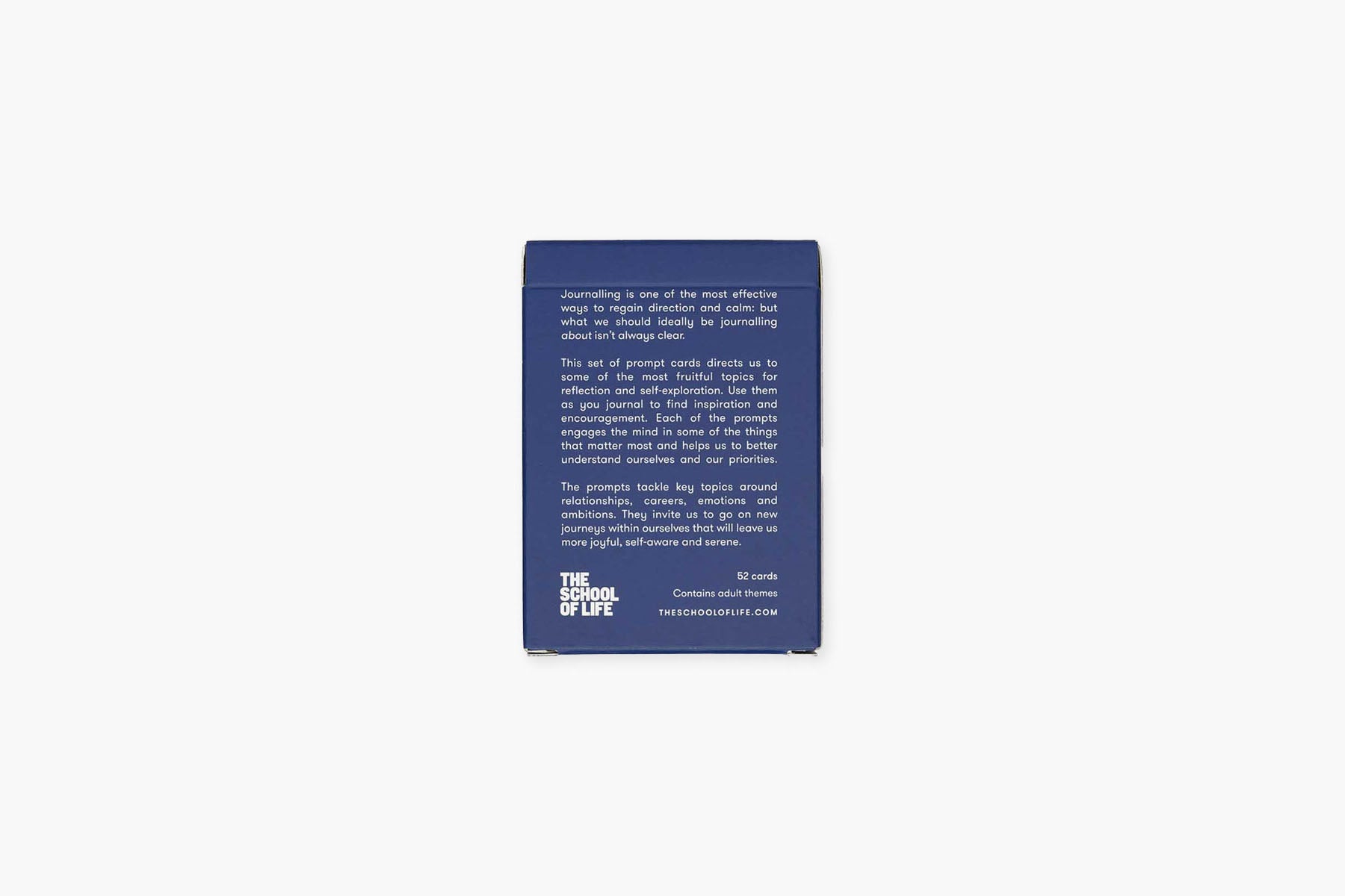 Journal Prompt Cards, The School of life, papierniczy design