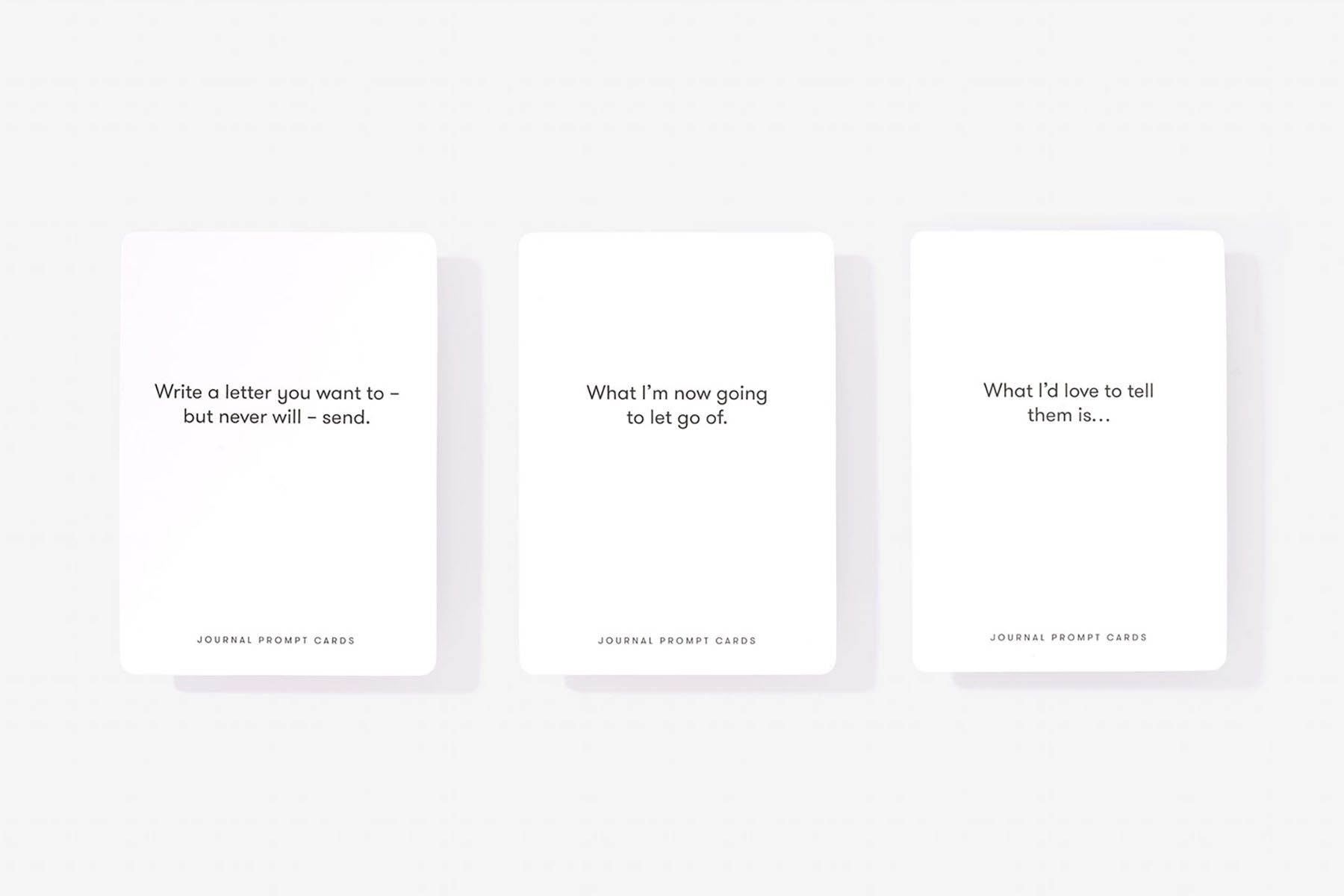 Journal Prompt Cards, The School of life, papierniczy design