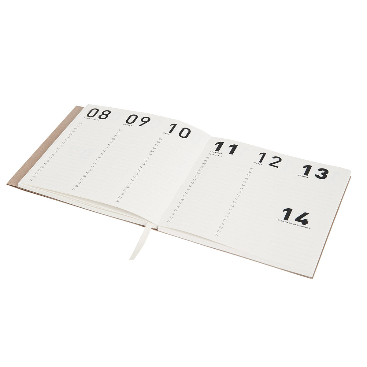 Kalendarz Recycled Calendar 2026, Design by Paper Goods, papierniczy design