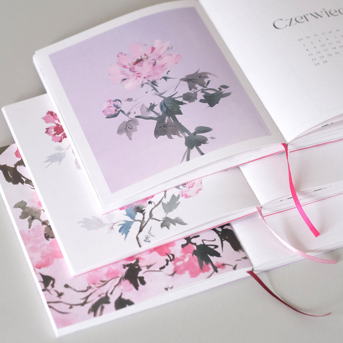 Kalendarz 2026, Muska, papierniczy design