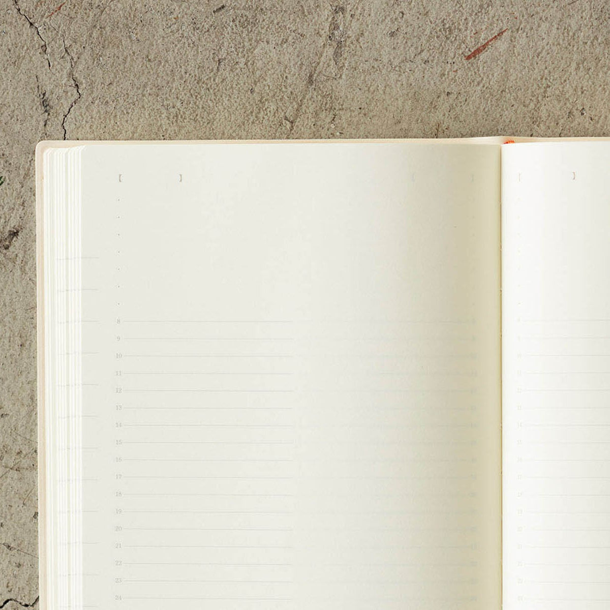 Kalendarz dzienny 2026 MD Paper – A5, Midori, MD paper, papierniczy design