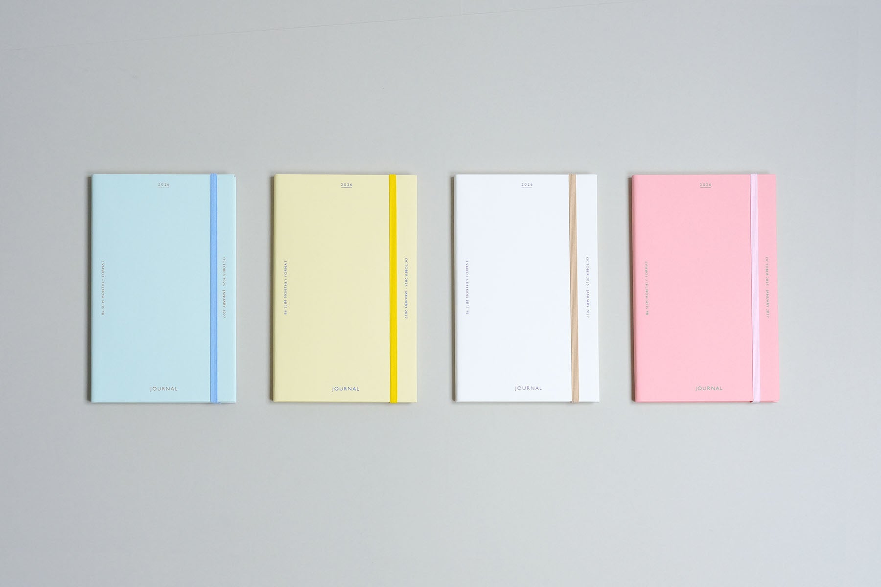 Kalendarz miesięczny 2026 Katy Slim, HIGHTIDE, papierniczy design