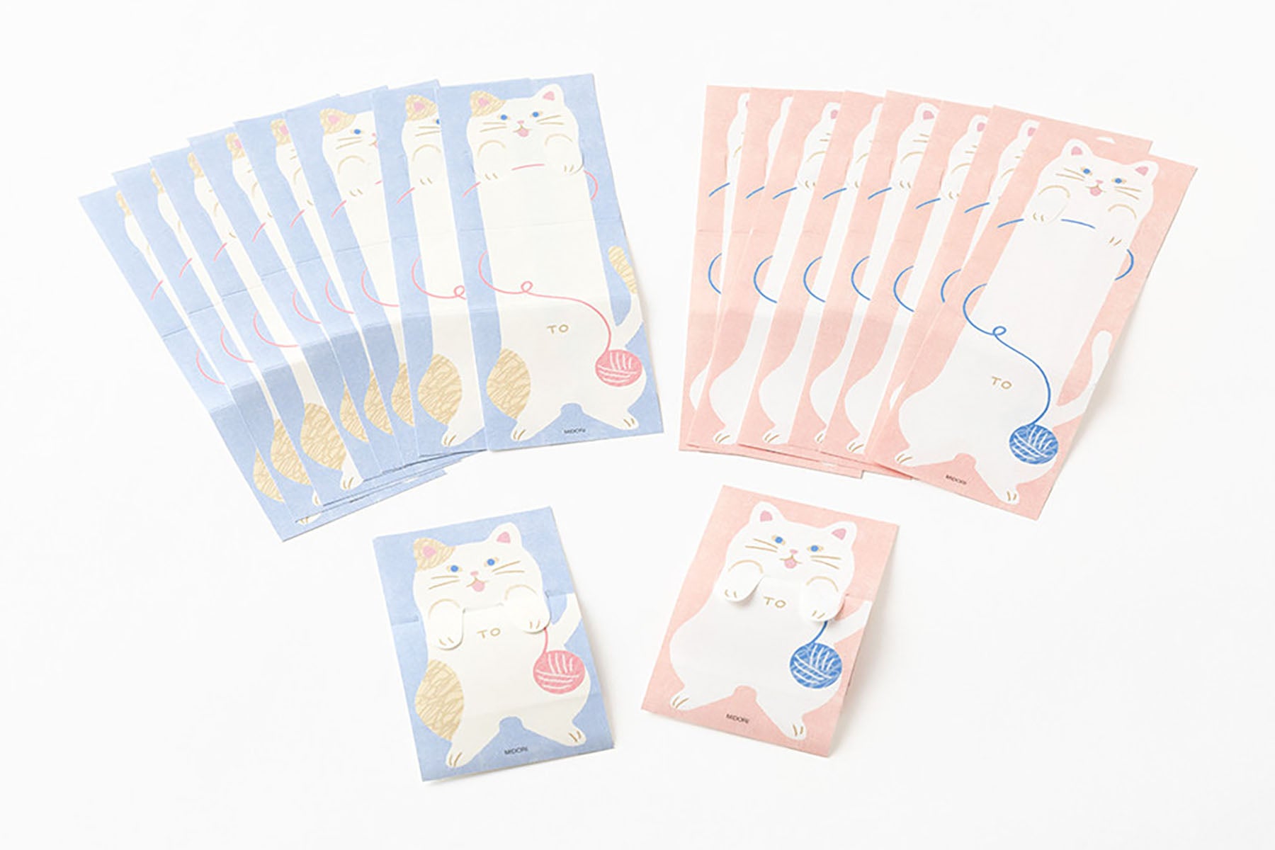 Karteczki składane Midori – kot