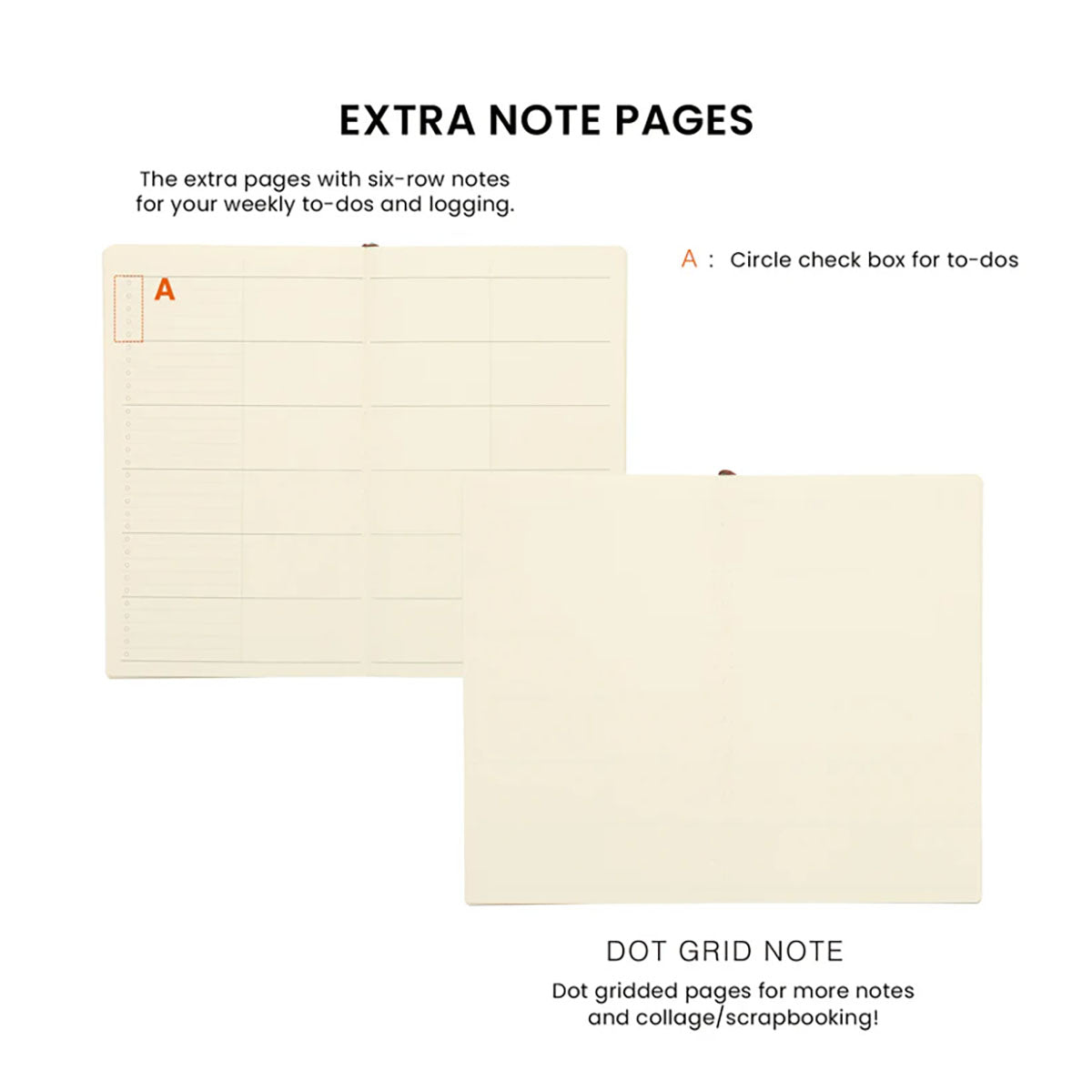 Kalendarz miesięczny 2026 Katy Slim, HIGHTIDE, papierniczy design