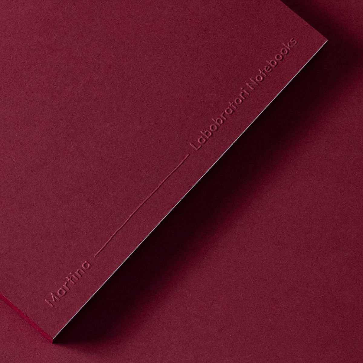 Notes Martina – cherry, LABOBRATORI, papierniczy design