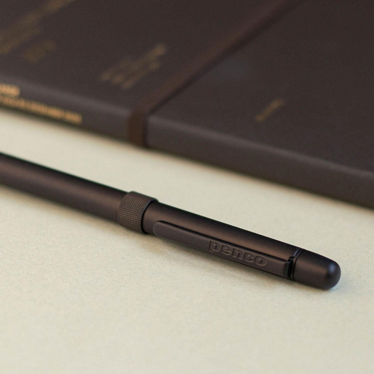 Multi Pen 3w1 – brązowy, Penco, papierniczy design