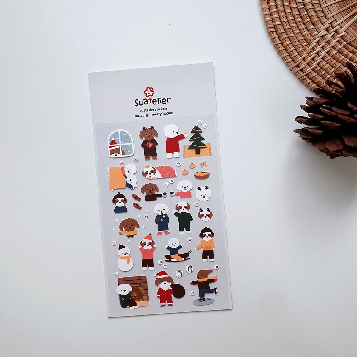 Ozdobne naklejki – Merry Hoodoo, Suatelier, papierniczy design