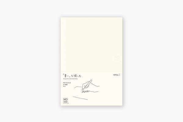 Notatnik MD Paper A5 - gładki, Midori, design artykuły biurowe, domowe biuro