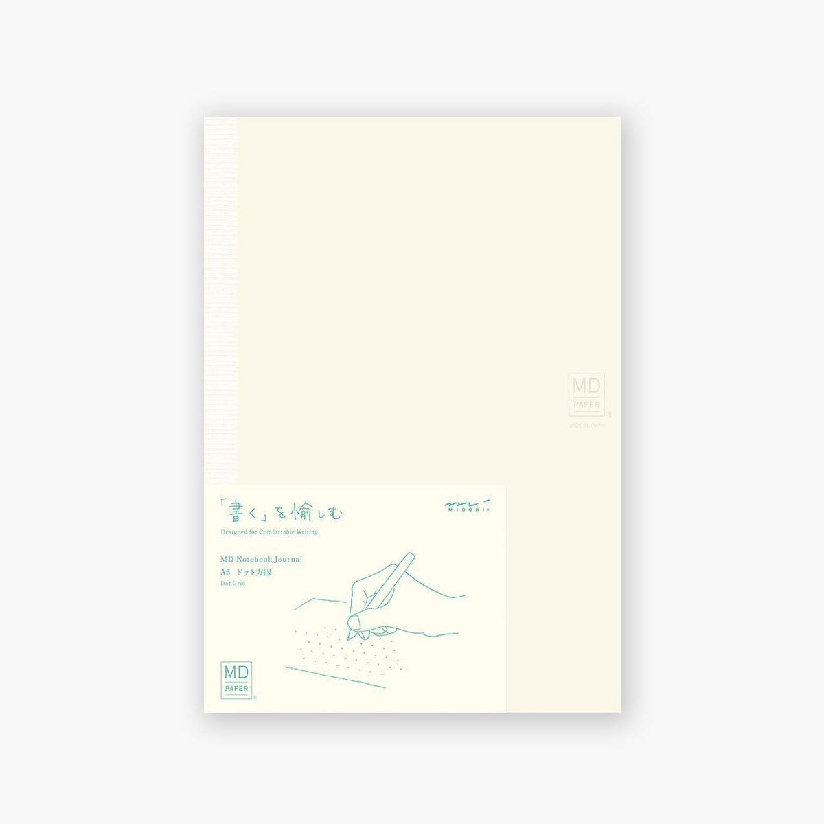 Notatnik MD Paper A5 - kropki, Midori, design artykuły biurowe, domowe biuro