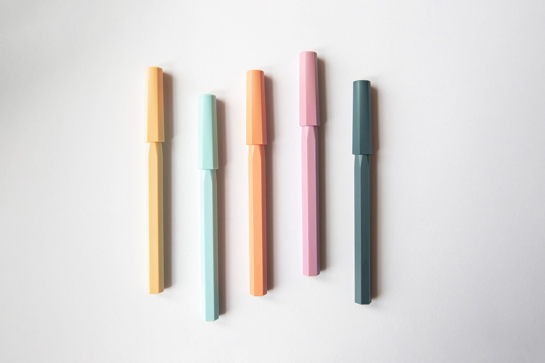 Pióro kulkowe YSTUDIO Glamour Evolve Ocean Sustainable – Sunset Orange,ystudio, papierniczy design