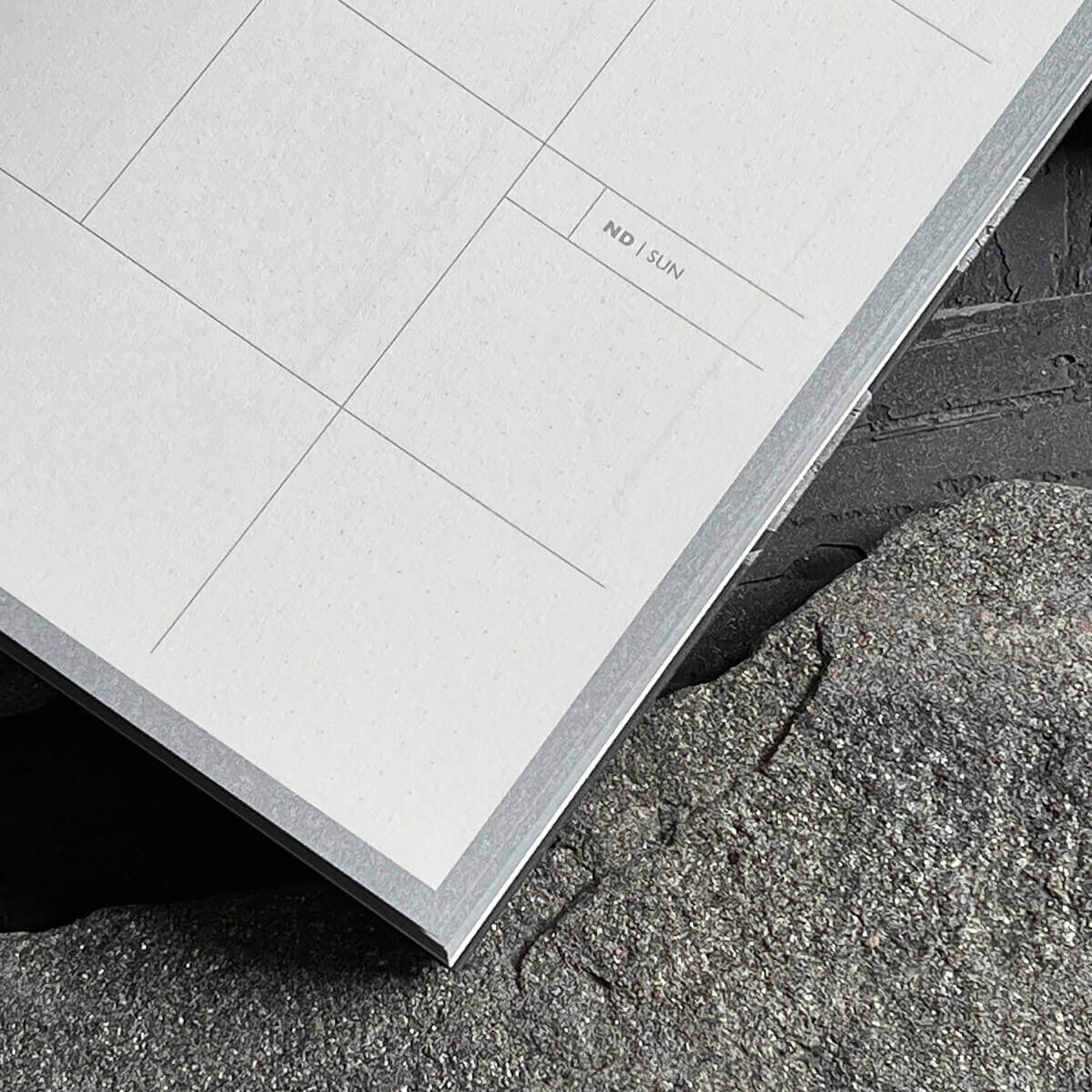 Planner niedatowany – Jostedalsbreen, Curated Paper, papierniczy design