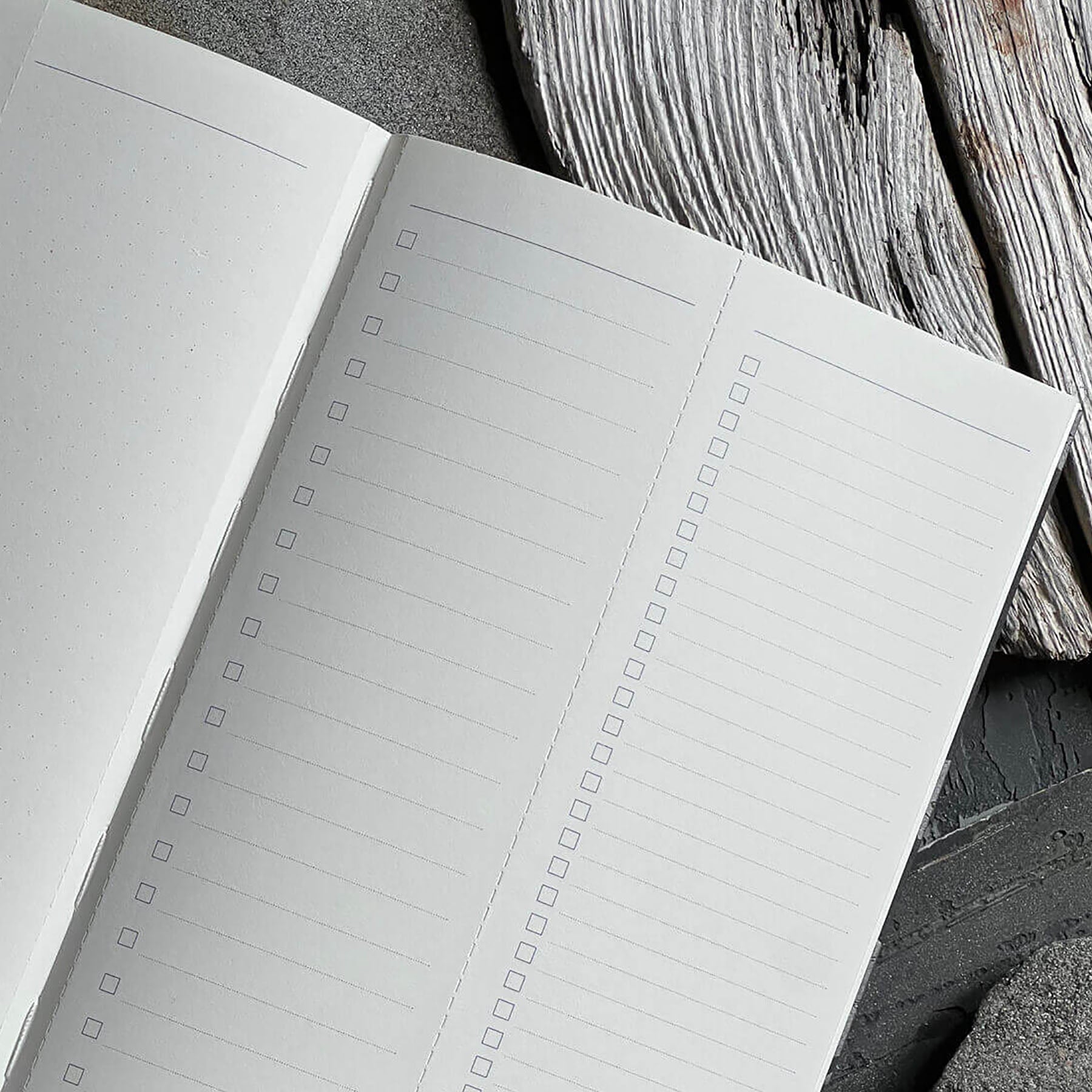 Planner niedatowany – Jostedalsbreen, Curated Paper, papierniczy design
