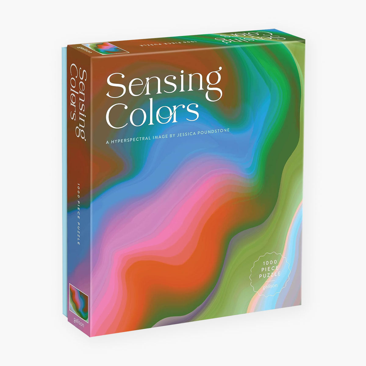 Puzzle 1000 – Sensing Colors, Galison, papierniczy design