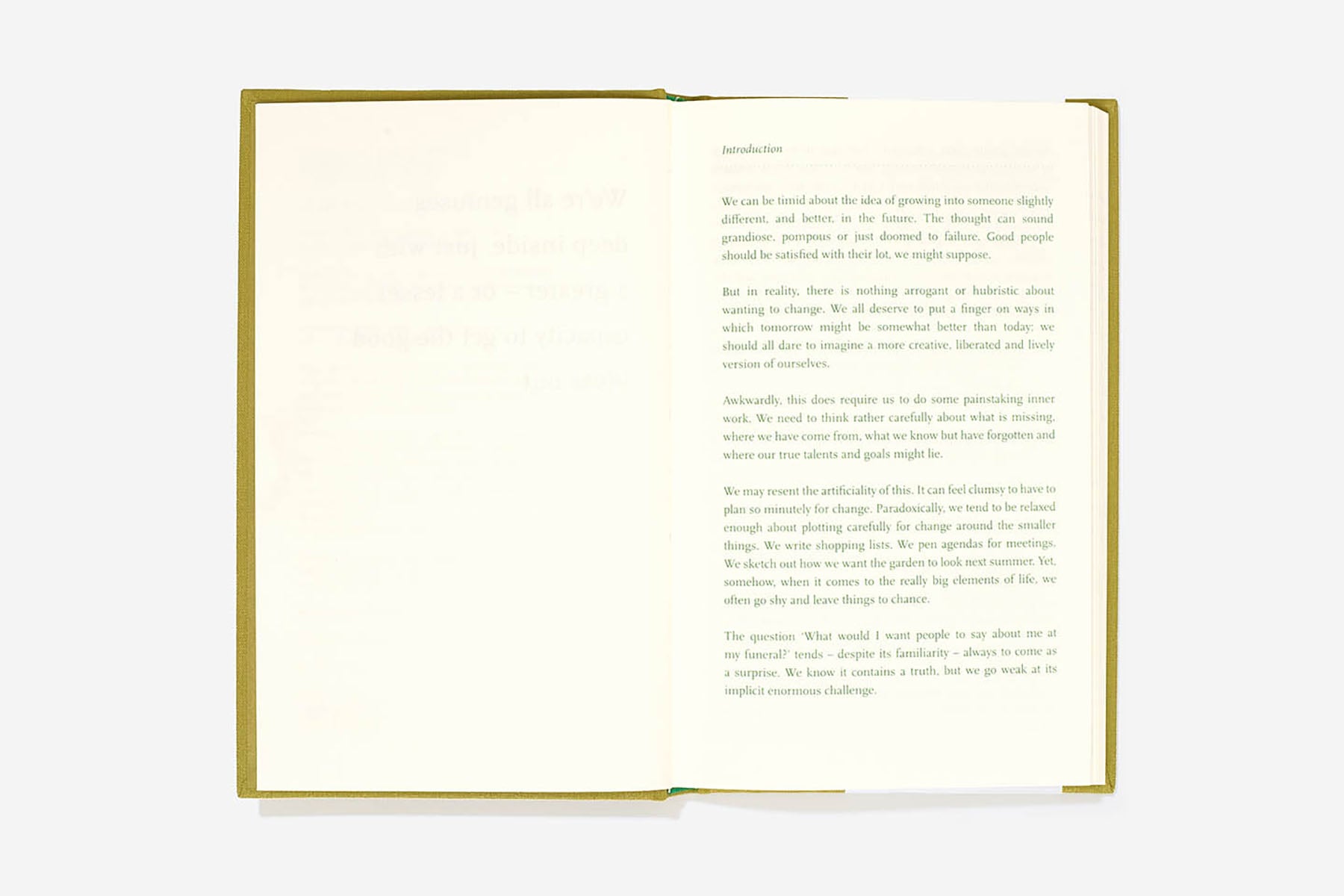 Self-ImprovementJournal, The School of life, papierniczy design