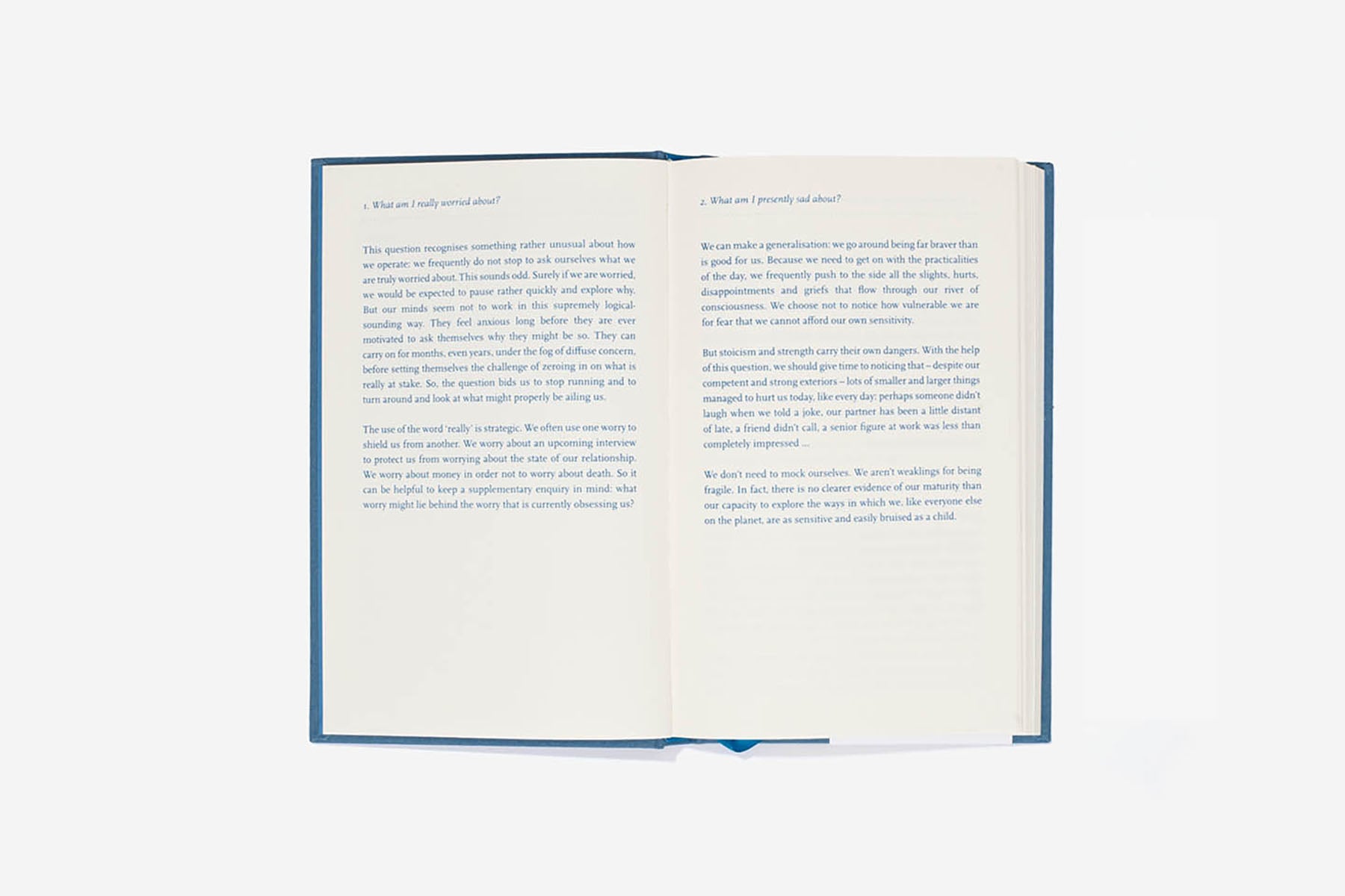 Self-Reflection Journal, The School of life, papierniczy design