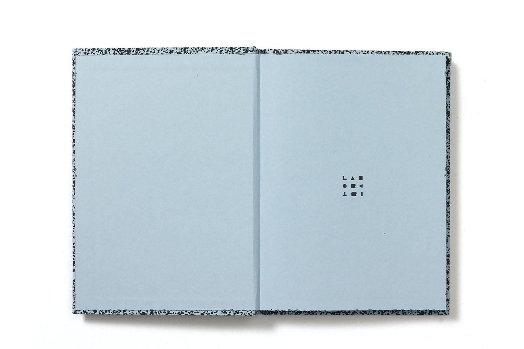 Notes Spray Splash w twardej oprawie – niebieski, LABOBRATORI, papierniczy design