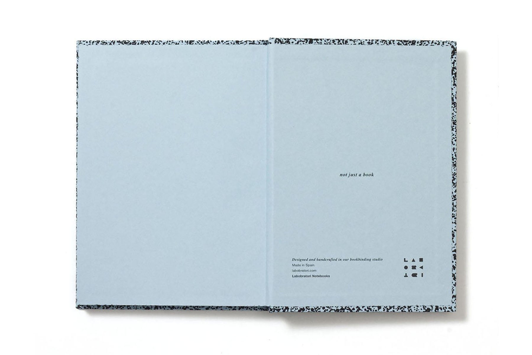 Notes Spray Splash w twardej oprawie – niebieski, LABOBRATORI, papierniczy design