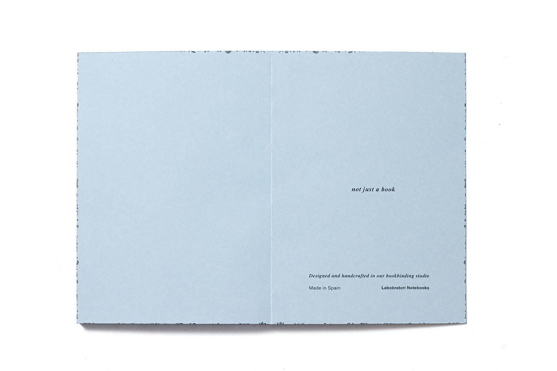 Notes Spray Splash A5 w miękkiej oprawie – niebieski, LABOBRATORI, papierniczy design