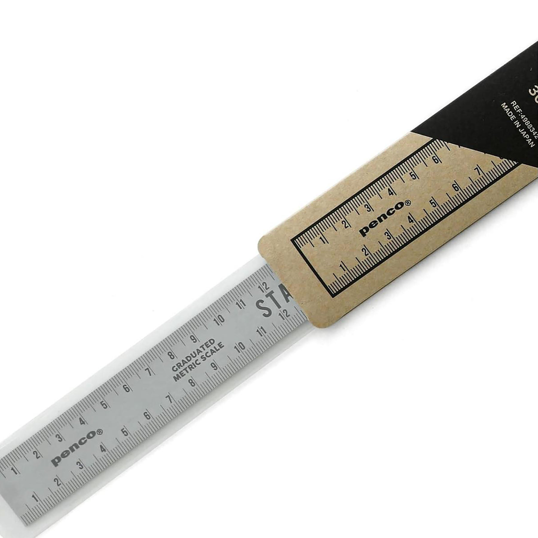 Stalowa linijka, Penco, papierniczy design