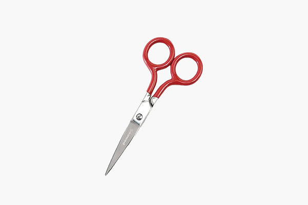 Stalowe nożyczki – czerwone, Penco, papierniczy design