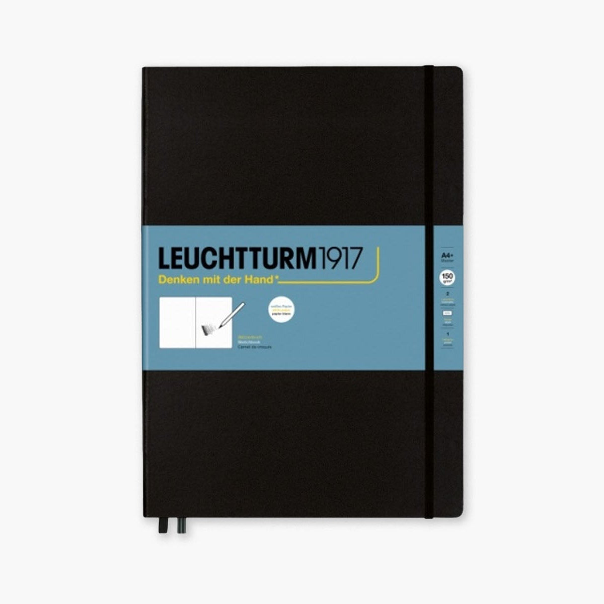 Szkicownik A4 – czarny, Leuchtturm1917, papierniczy design