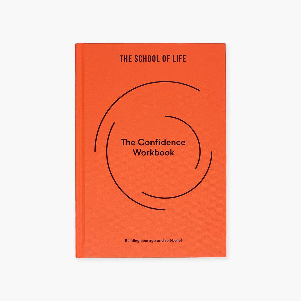 The Confidence Workbook, The School of Life, papierniczy design