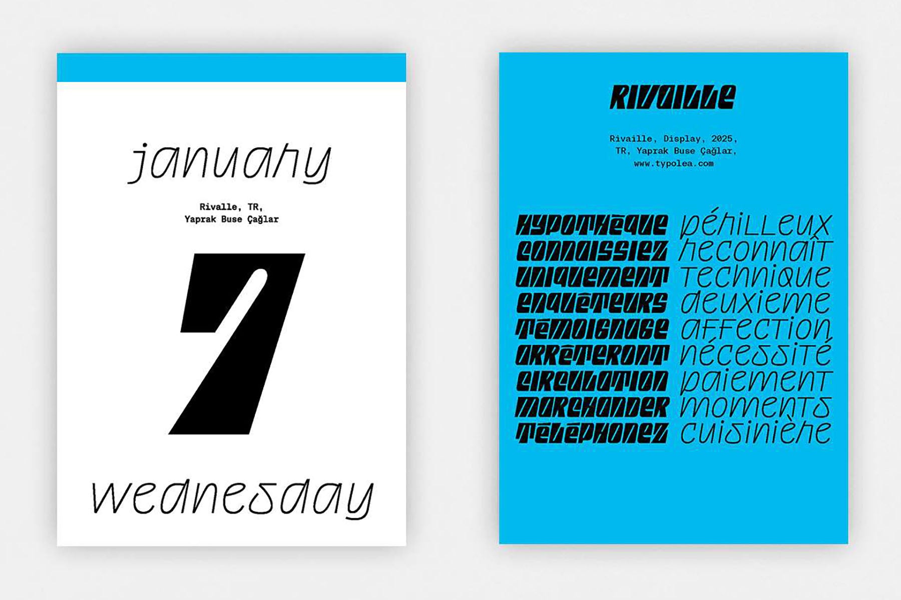 Kalendarz 2026 Typodarium,Verlag Hermann Schmidt, papierniczy design