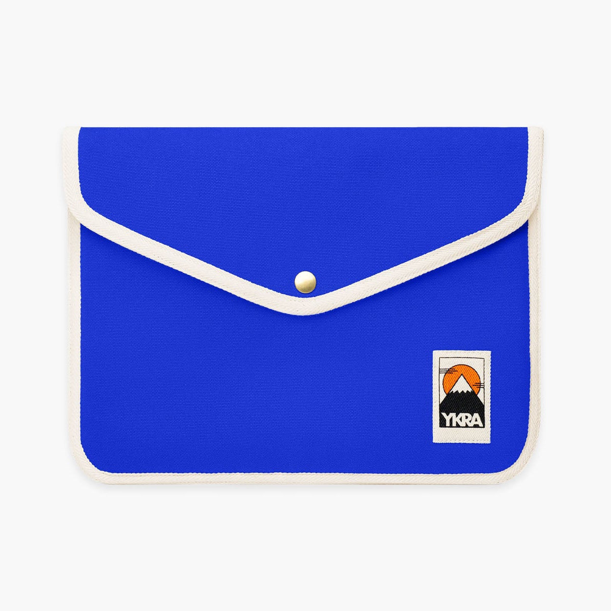 Bawełniane etui na laptopa – niebieskie, YKRA, papierniczy design