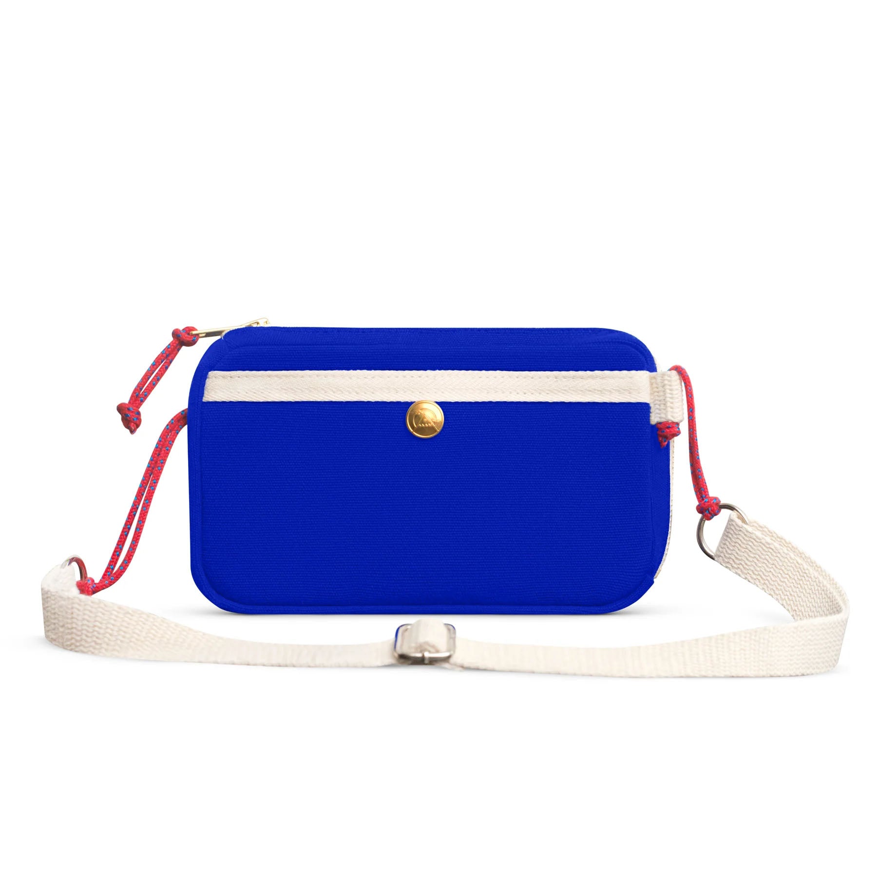 Bawełniana torebka – niebieska, YKRA, Travel Case, papierniczy design