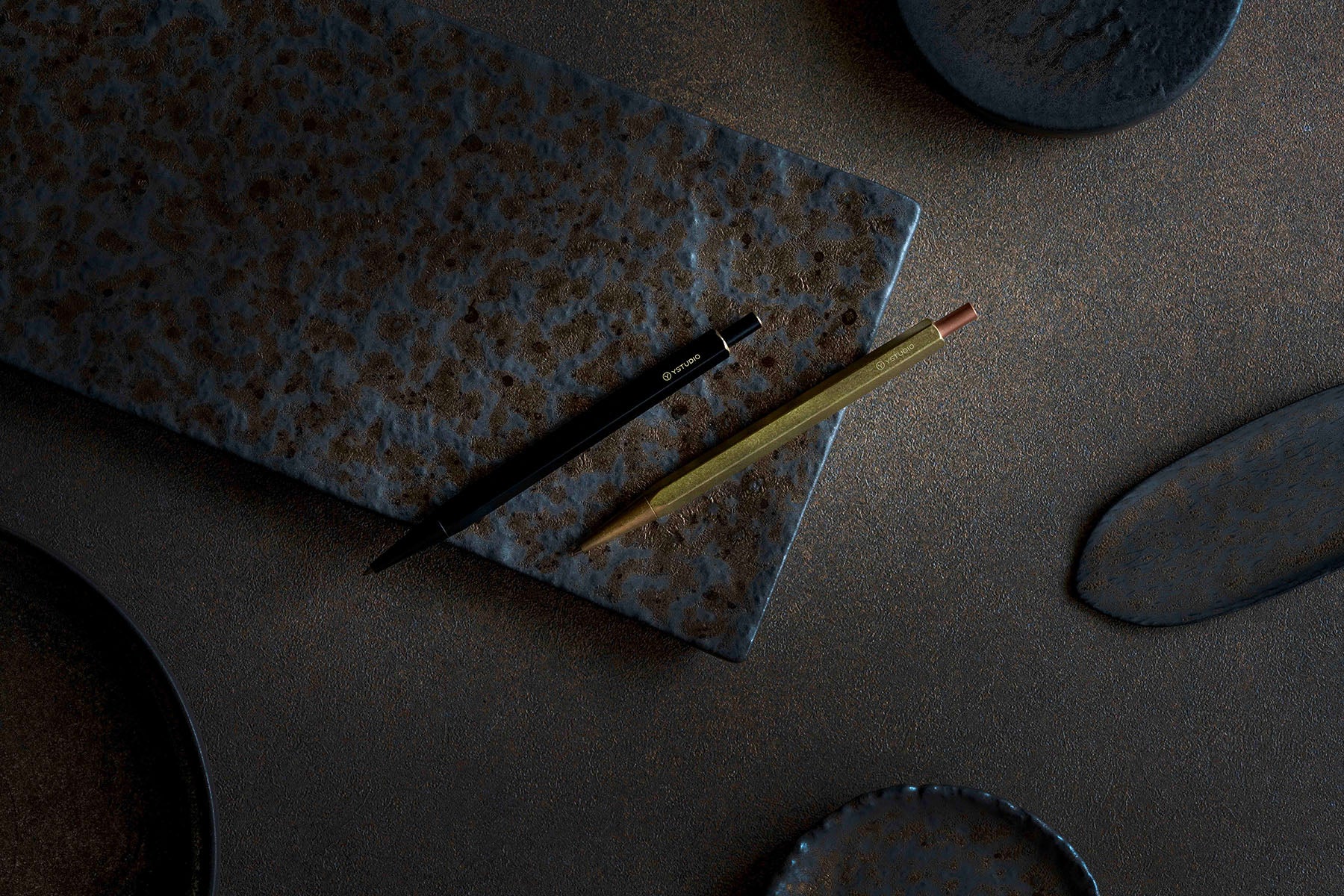 Mosiężny ołówek mechaniczny Lite ystudio, ystudio, papierniczy design