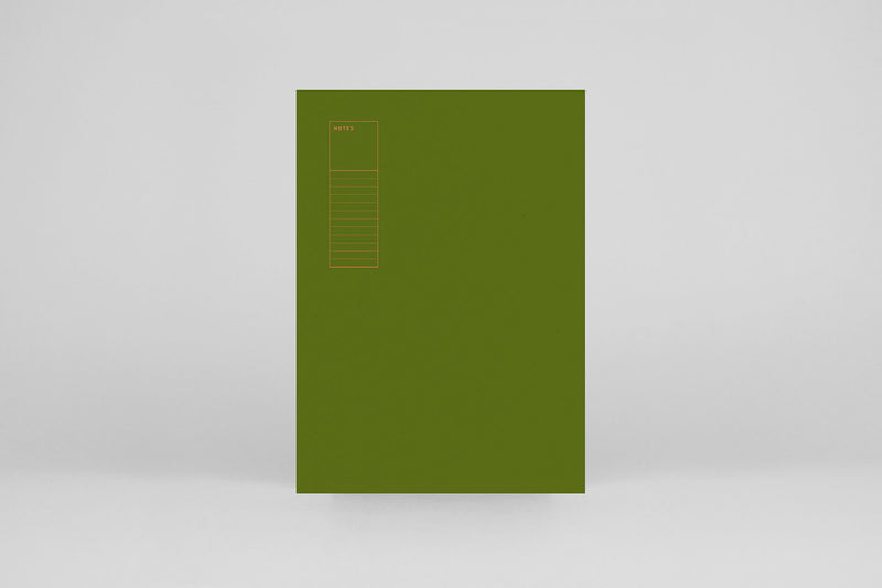 Notes Lekki zielony – linie, Papierniczeni, notes w linie,  design sklep papierniczy, domowe biuro