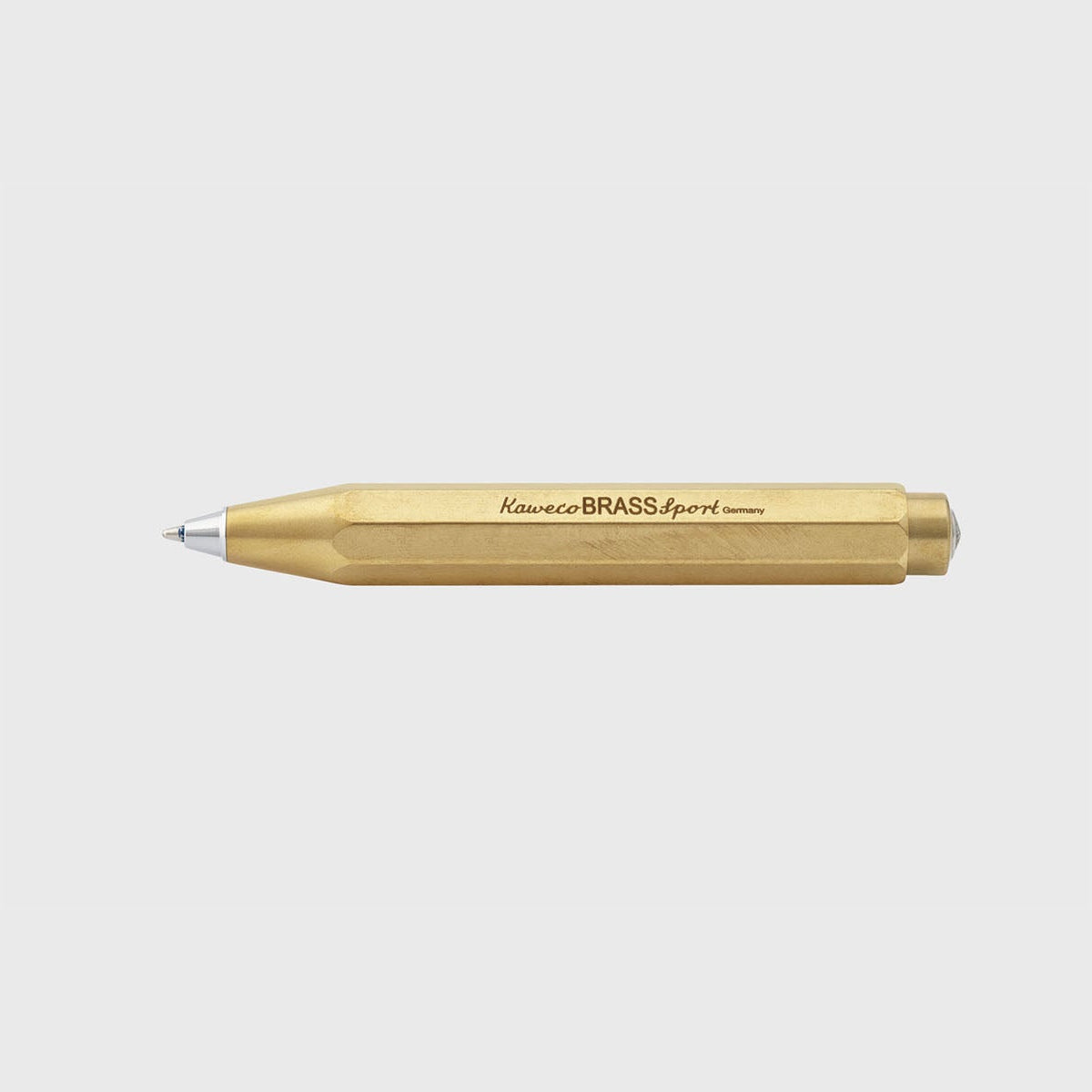 Mosiężny długopis BRASS Sport, Kaweco, design sklep papierniczy, domowe biuro
