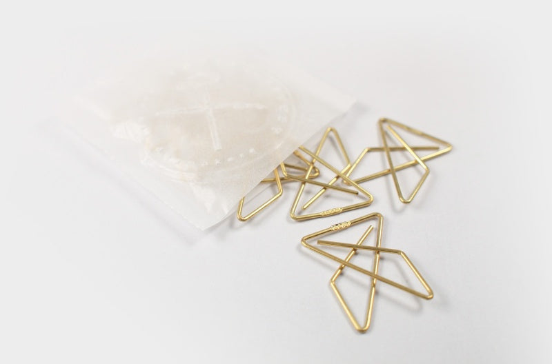Mosiężne spinacze do papieru Paper Clip - Ideal, Tools to liveby, domowe biuro