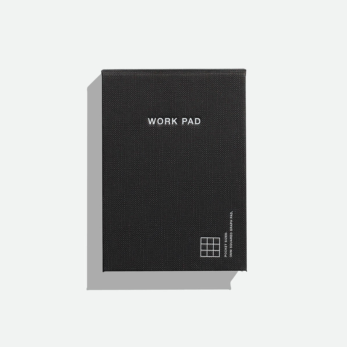Notatnik z wyrywanymi kartkami work pad – czarny, before breakfast, domowe biuro, designerskie artykuły biurowe