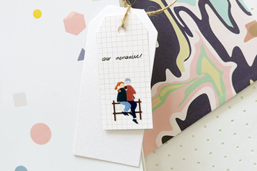 Ozdobne naklejki – miły dzień, Suatelier, design sklep papierniczy, domowe biuro